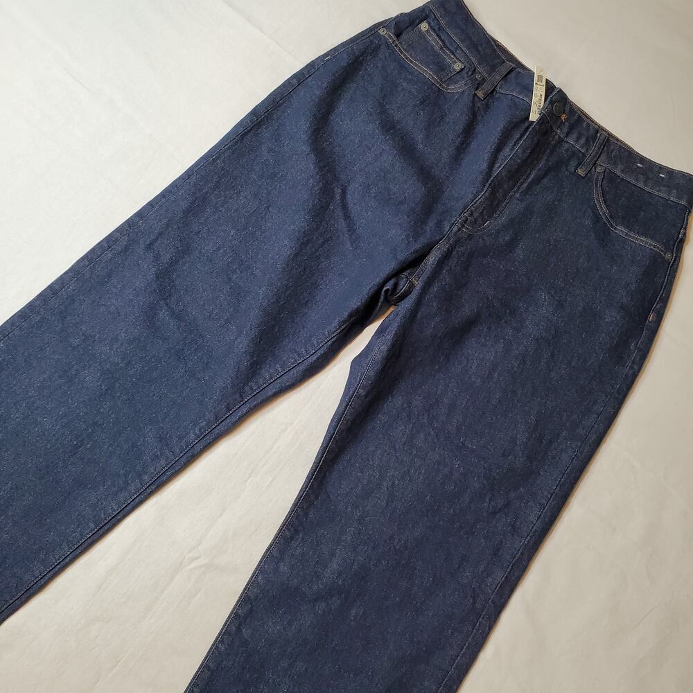 Madewell Women's Size 31 NWT The Curvy '90s Straight Jean Blue NR557